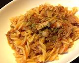 【ノンオイル】圧力鍋でヒレ肉トマトパスタ作り方9写真