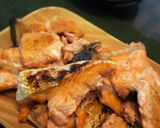 超簡単！サーモンのアラ焼き作り方3写真