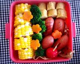 運動会のお弁当。2016作り方2写真