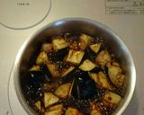 シンプル茄子の醤油煮作り方3写真