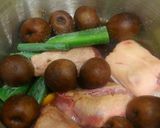梅酒の梅を使ったスペアリブ煮込み作り方3写真
