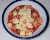 麻婆ニョッキ　何これ？お豆腐？？・・・？作り方9写真