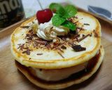 ◆コーヒー香る♪ほろ苦大人のパンケーキ◆作り方9写真