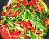 カレー風味の☆カラフル☆きんぴら作り方2写真
