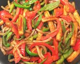 カレー風味の☆カラフル☆きんぴら作り方4写真