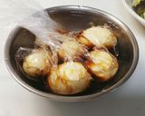 半熟 酢たまご（味付け卵）作り方3写真