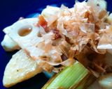 白い野菜のホットサラダ★南高梅ドレで作り方10写真