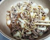 簡単!ガッツリ焼き牛丼!作り方8写真