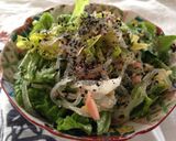 焼き鯖サラダ(中華風)作り方3写真