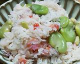 そら豆としらす入り梅ごはん作り方9写真
