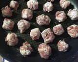 簡単！コロコロ豚肉のマスタードソース作り方2写真