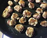 簡単！コロコロ豚肉のマスタードソース作り方3写真