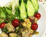 簡単！コロコロ豚肉のマスタードソース作り方6写真