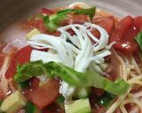 さいて美味しいモッツァレラ冷製パスタ作り方5写真