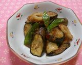 長なすと残り物でピリ辛味噌炒め作り方4写真