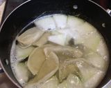餃子と冬瓜のピリ辛中華スープ。作り方3写真