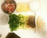 しらすの味が主役の春雨、蒟蒻の和風炒め作り方1写真