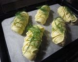 梅チーズ・ちくわパン♪作り方5写真