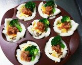 梅とサバのパンカップオードブル☆作り方3写真