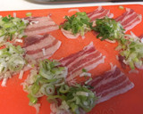 醤油であっさり！ネギとん平焼き♪作り方3写真