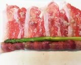 アスパラの豚肉巻き♡焼肉のタレ&ごま作り方2写真