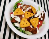 チーザでおつまみシーザーサラダ(丼)作り方5写真