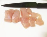 鶏肉とほうれん草とスープパスタ作り方1写真