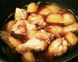 手羽元と大根の煮物作り方5写真