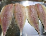 焼きパン粉で！揚げないアジフライ作り方1写真