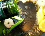 海老とアスパラとパプリカのパスタ作り方5写真
