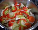 冬瓜と夏野菜のトマト煮作り方1写真