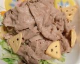 チーザのせ、冷やしとんしゃぶ作り方3写真