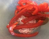 俺流！レンジでインゲンの肉味噌和え作り方2写真