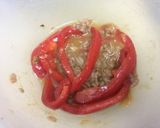 俺流！レンジでインゲンの肉味噌和え作り方3写真