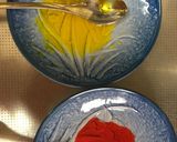 和菓子 寒天の紫陽花作り方3写真