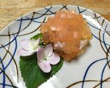 和菓子 寒天の紫陽花作り方10写真