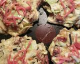 残り物ランチお好み焼き作り方4写真