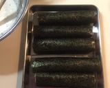 梅チーズ味♡ささ身の海苔巻き天ぷら♡作り方5写真