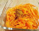 人参あったら作りたい☆カレー風味のラペ作り方2写真