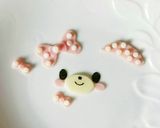♪キャラ弁♪ボンボンリボンちゃん♪うさぎ作り方2写真