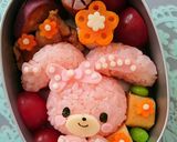 ♪キャラ弁♪ボンボンリボンちゃん♪うさぎ作り方3写真