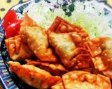 味付け簡単◎ニラたっぷり揚げ餃子作り方8写真