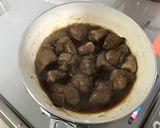 生姜が決め手☆鶏レバーのこっくり煮作り方4写真