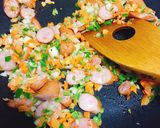 うちの★ガリバタスイチリオムライス★作り方1写真