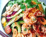 卵が麺代わり！低糖質海老マヨ冷やし中華作り方29写真