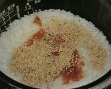 冷めてもさっぱり美味しい梅ご飯作り方2写真