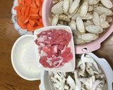 ゴボウと豚肉の甘辛煮作り方2写真