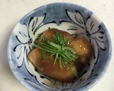味噌仕立イワシ団子の肉巻きポン酢あんかけ作り方6写真