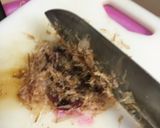 ささ身の梅肉挟み作り方2写真