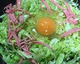 春キャベツの巣ごもりバジルソース仕上げ作り方3写真